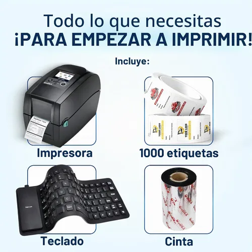Vista 2 de Impresora de Adhesivos de Cambio de Aceite McAuley Labels - Sistema de Impresora de Adhesivos de Recordatorio de Próximo Servicio Godex RT200i