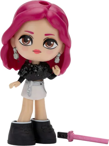 Vista 8 de Muñecas de Blackpink, con Lisa, Jisoo, Rosé y Jennie K-pop de 3.0 pulgadas, 20 accesorios intercambiables, incluyendo accesorios exclusivos Ddu-du