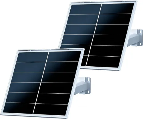 Vista 10 de Zivif Panel solar de 7 W compatible con timbres Ring Video Doorbell 2, 3, 3 Plus y 4 Cargador solar con batería incorporada de 2600 mAh, IP65