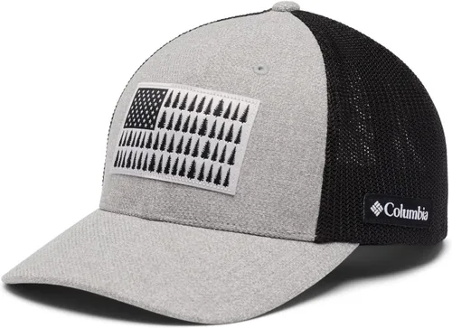 Vista 36 de Columbia Bola de malla unisex con bandera de árbol Verde oliva/azul marino universitario