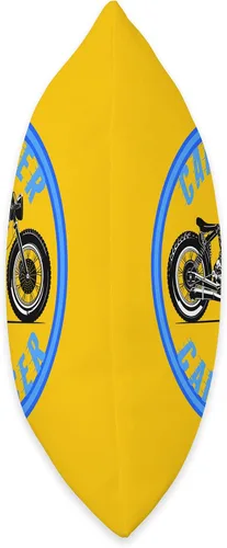 Vista 2 de American Cafe Racer Motorcycle Apparel and Merch Cafe Racer Biker Men Women Adult Teens Boys Girls Kids Youth Throw Pillow, 16x16, Multicolor