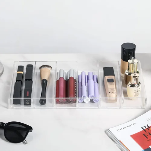 Vista 6 de MyGift Acrylic Sunglass Organizer,Glasses Holder,Sunglass Holder,Eyeglass Case Storage,Display Tray Drawer,Eyewear, Jewelry, Makeup