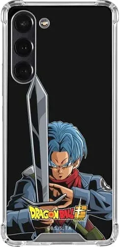 Vista 17 de Skinit Funda transparente compatible con Galaxy S23 Plus, diseño oficial de Dragon Ball Super Goku