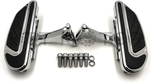 Vista 7 de MT216-123+216-109 - Soporte de montaje cromado para estribo de pasajeros compatible con Touring 1993-2019
