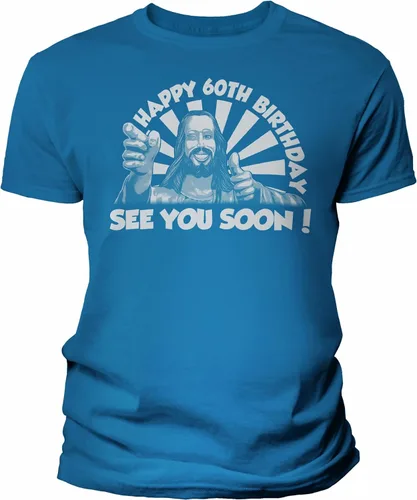 Vista 18 de Happy 60th Birthday See You Soon Funny Gag Gift 60th Birthday Shirt for Men marino