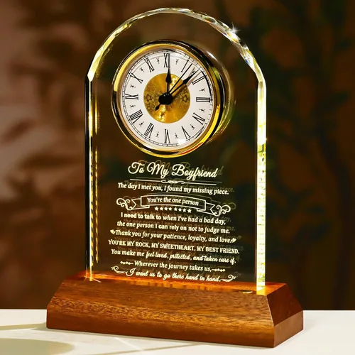 Vista 9 de Arikyrist Reloj de cristal, regalos cristianos para mujeres, ideas Biblia con flor
