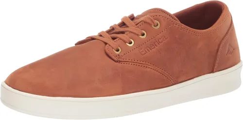 Vista 9 de Emerica Zapatos de skate The Romero con cordones para hombre Beige/Gris/Blanco