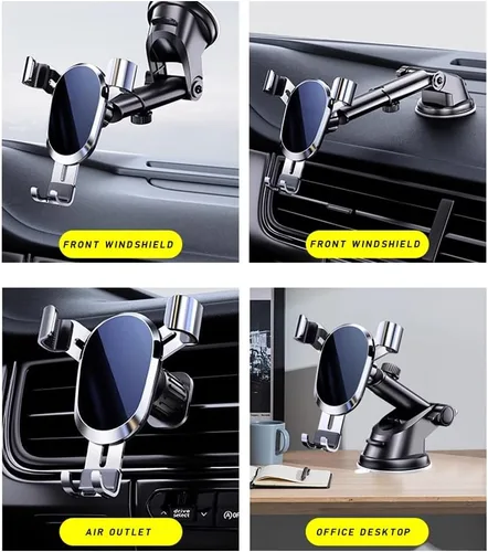 Vista 8 de for Mitsubishi Galant 2012 2013 2014 2015 2016 2017 Car Mobile Phone Holder, Easy Clamp Cellphone Holder Phone Holder for Cars Rock Solid Car