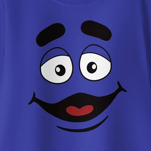 Vista 4 de Grimace Costume for Kids Boys Girls Monster Cute Cartoon Shirts and Pants Sets Home Casual Wear for Kids 4-12 Years