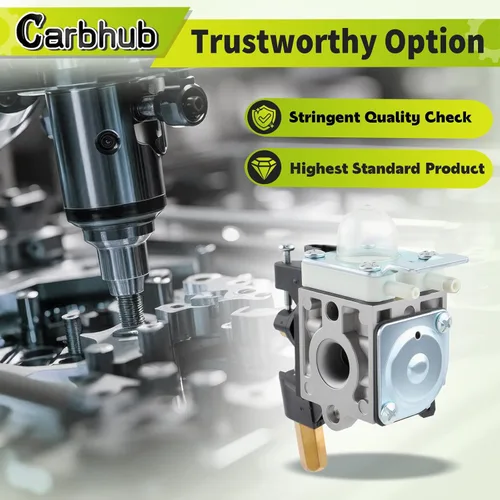 Vista 3 de Carbhub Carburador con bobina de encendido para Echo SRM 210 SRM-230 SRM211 GT200 HC150 HC151 PE200 PE201 PPF210 PPF211 Número de repuesto ZAMA