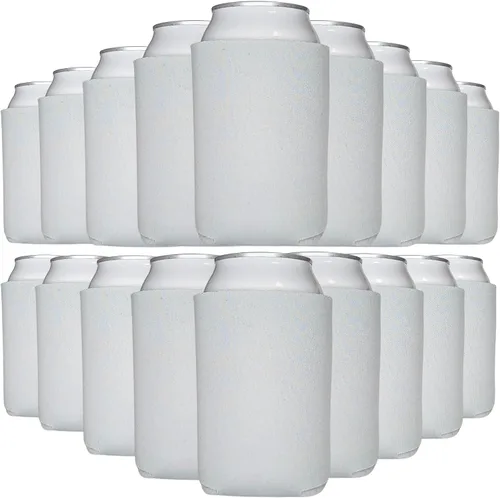 Vista 31 de TahoeBay Blank - Fundas enfriadoras de latas a granel, 12 onzas, paquete de Negro