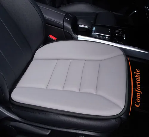 Vista 15 de kingphenix Cojín de asiento de coche con espuma viscoelástica de 1.2 pulgadas, cojín de asiento para coche y silla de oficina (negro)