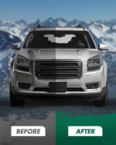 Vista 4 de SCITOO Rejilla del parachoques delantero izquierdo Compatible con 2017 para GMC Acadia Limited, 2013-2016 para GMC Acadia Rejilla exterior
