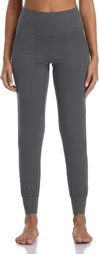 Vista 4 de Colorfulkoala - Joggers ajustados de cintura alta para mujer