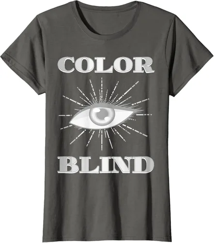 Vista 5 de Color Blind Camiseta Test Funny Glasses Visions