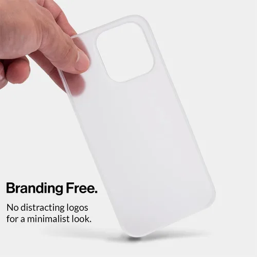 Vista 4 de totallee Funda delgada para iPhone 15 Pro, la cubierta más delgada y minimalista para Apple iPhone 15 Pro (2023) (transparente escarchado)