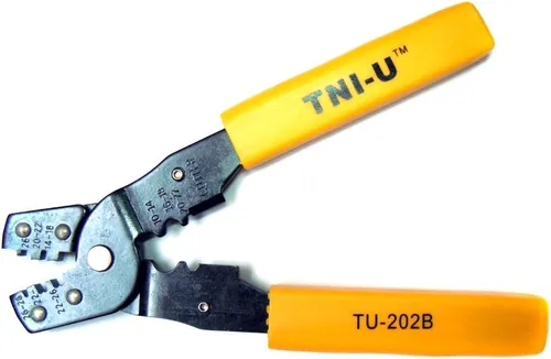 Vista 2 de engastado Press Alicates Herramientas Cortador de alambre alicates de corte multiherramienta Electricistas mano Crimp Tool Pinzas Alicates