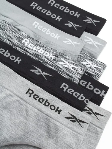 Vista 2 de Reebok Ropa interior para mujer - Calzoncillos hipster sin costuras (paquete de 10)