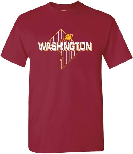Vista 60 de Xtreme Apparrel Camiseta para hombre Team Field Map para aficionados al fútbol Dallas - Camisa azul marino