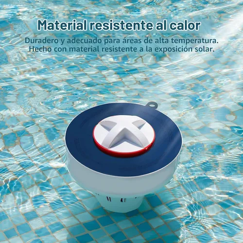 Vista 2 de Dispensador de tabletas flotante grande para tableta de 3 Azul