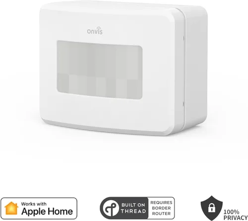 Vista 2 de Onvis Sensor de movimiento inteligente, sistema de seguridad inalámbrico para el hogar, detector de movimiento PIR, higrómetro, termómetro, funciona