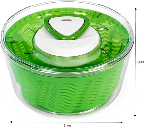 Vista 3 de Zyliss E940011 Easy Spin 2 Ensalada Spinner-Pequeño Verde, Plástico
