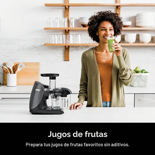 Vista 6 de Ninja JC101 Cold Press Pro Juicer, fácil de limpiar, 1ª generación, grafito