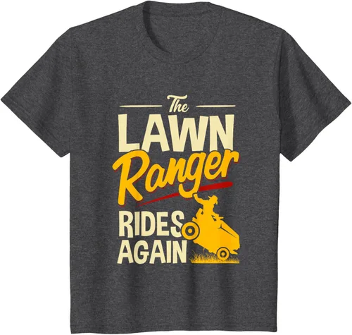Vista 30 de The Lawn Ranger Rides Again - Camiseta de corte de césped Azul Marino
