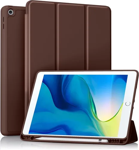 Vista 34 de Akkerds - Funda Compatible con iPad de 10.2 Pulgadas 2021/2020/2019, para iPad de 9ª/8ª/7ª Generación con Soporte para Lápiz, Funda Protectora