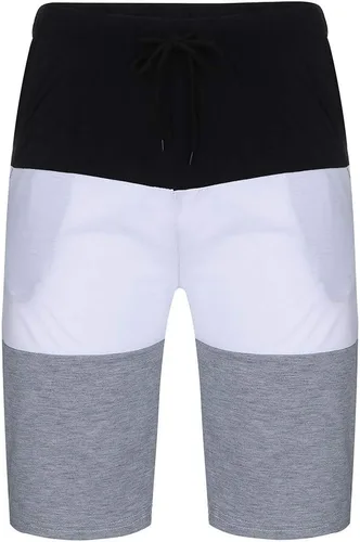 Vista 7 de EELHOE Mens 2 Piece Outfits Summer Lightweight Regular-Fit Graphic Short Sleeve Tees Printed Shorts Breathable Athletic Suit