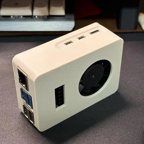 Vista 5 de Ventilador silencioso de CC de 1.181 in, ventilador de 3.3 V 5 V para Raspberry Pi 5, 4, 3, B+, 3007 4