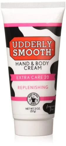 Vista 8 de Udderly Smooth Manos y cuerpo, cuidado extra 20 crema 2 oz