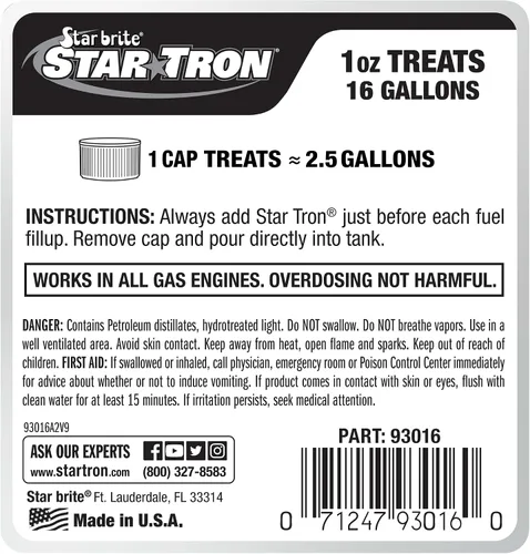 Vista 2 de Tratamiento de combustible enzimático Star TRON - Gasolina