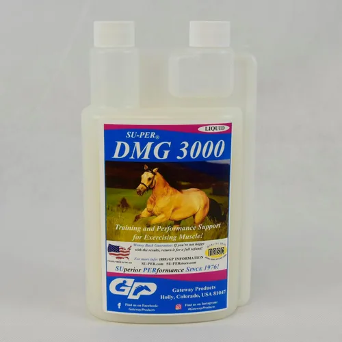 Vista 6 de SU-PER DMG 3000 Suplemento para caballos, galón líquido