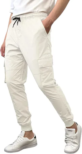 Vista 3 de Southpole Pantalones deportivos ligeros de nailon tipo cargo de secado rápido para hombre