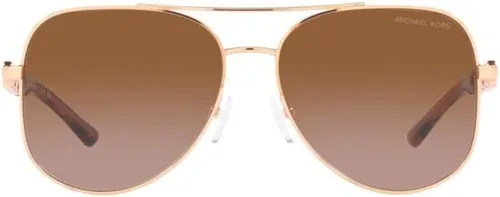 Vista 2 de Michael Kors MK1121-110813 Gafas de sol 2.283 in, Oro rosamarrón rosa degradado