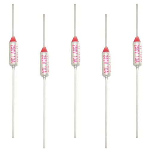 Vista 17 de Fielect Fusibles Térmicos 212.0 °F Corteos Térmicos Fusible Circuito de Corte Temperatura Fusible Térmico 250V 10A