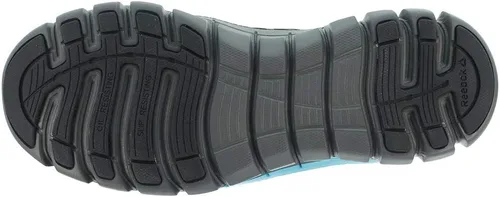 Vista 6 de Reebok Work RB044 - Cojín sublite para mujer, puntera de seguridad de aleación de trabajo, Azul