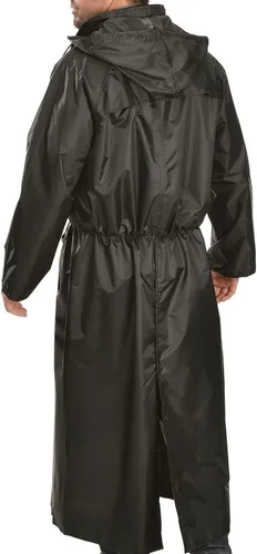 Vista 4 de Double-s - Abrigo de lluvia para hombre Negro