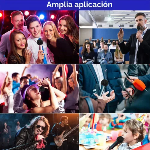 Vista 7 de SUNPRO 100 fundas desechables para micrófono, parabrisas sanitario no tejido para micrófono con banda de alta elasticidad, filtro pop acústicamente