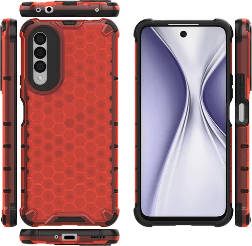 Vista 200 de Funda para Honor Magic3 5G, funda para Honor Magic3 5G Case 2 en 1 Funda para teléfono Negro