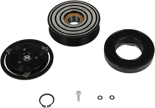 Vista 26 de CCIYU Embrague del compresor de aire acondicionado 2016-2018 para Fiat 500X 2.4L 2015-2021 para Jeep Renegade 2.4L AC Compresor para automóvil