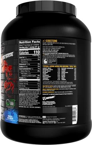 Vista 9 de Polvo de proteína aislada de suero Mutant Isosurge, 1, 1