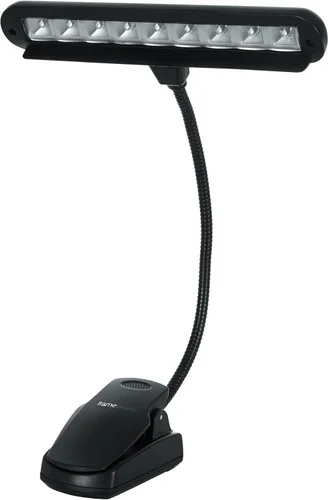 Vista 6 de Gator Frameworks Lámpara de soporte de música con cuello de ganso ajustable, LED rojo (GFWMUSLEDR)