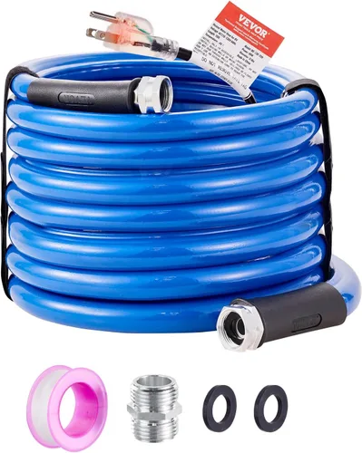 Vista 11 de VEVOR Manguera de agua calentada de 50 pies para autocaravana
