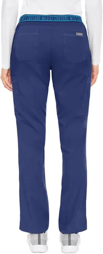 Vista 2 de Med Couture Touch Yoga 2 - Pantalón de bolsillo tipo cargo para mujer