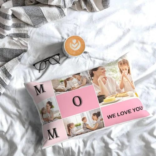 Vista 7 de EAQ Funda de almohada personalizada con imagen personalizada con su propio texto/imagen/logotipo
