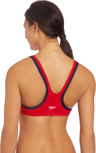 Vista 2 de Sostén deportivo de guardavidas Speedo para mujer