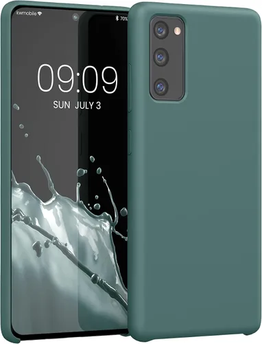 Vista 19 de kwmobile Funda compatible con Samsung Galaxy S9 - Funda de silicona TPU con acabado suave - Blue Reef