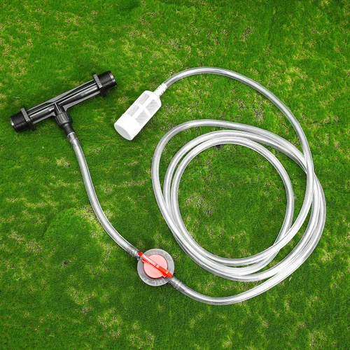 Vista 7 de DOITOOL Inyector de fertilizante Venturi de 3/4 pulgadas para riego por goteo, inyector Venturi Mezclador de fertilizante Filtro de tubo de agua